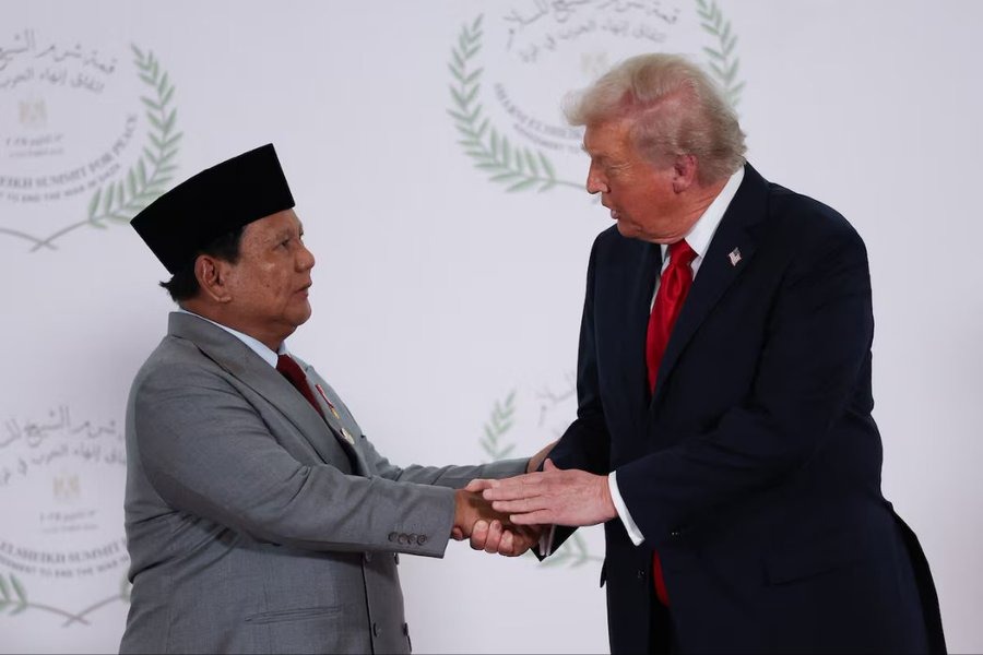 Isi Percakapan Prabowo dan Trump di KTT Gaza Bikin Publik Penasaran, Sebut Eric Trump